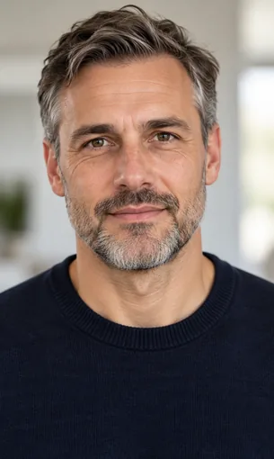 Retrato de Ethan Caldwell